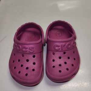 Baby Crocs, size 5